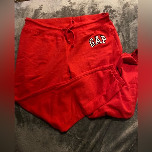 Red Logo Gap Pants - Picture 1 of 2